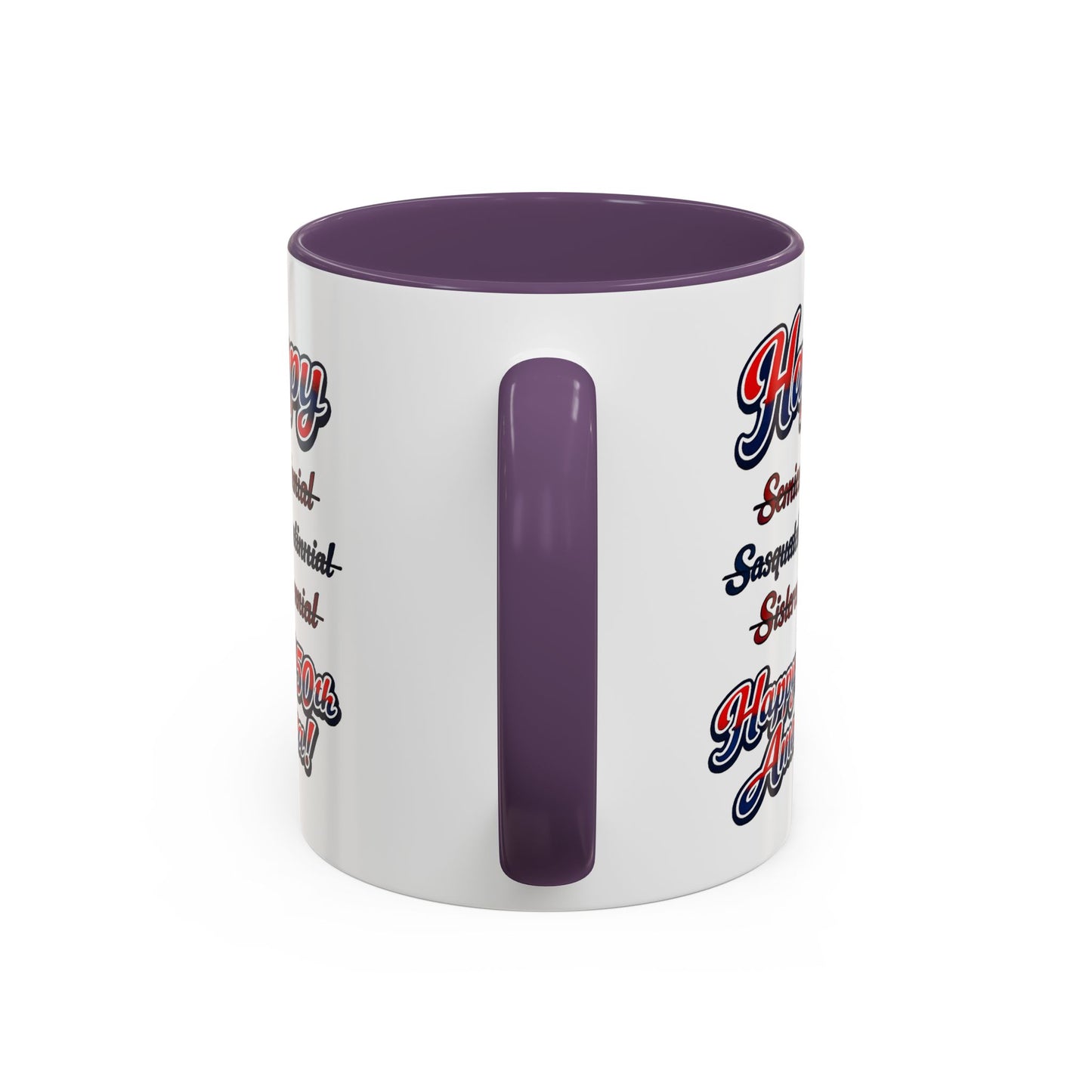 250th America Coffee Mug – "Happy 250th America!" Patriotic Accent Mug
