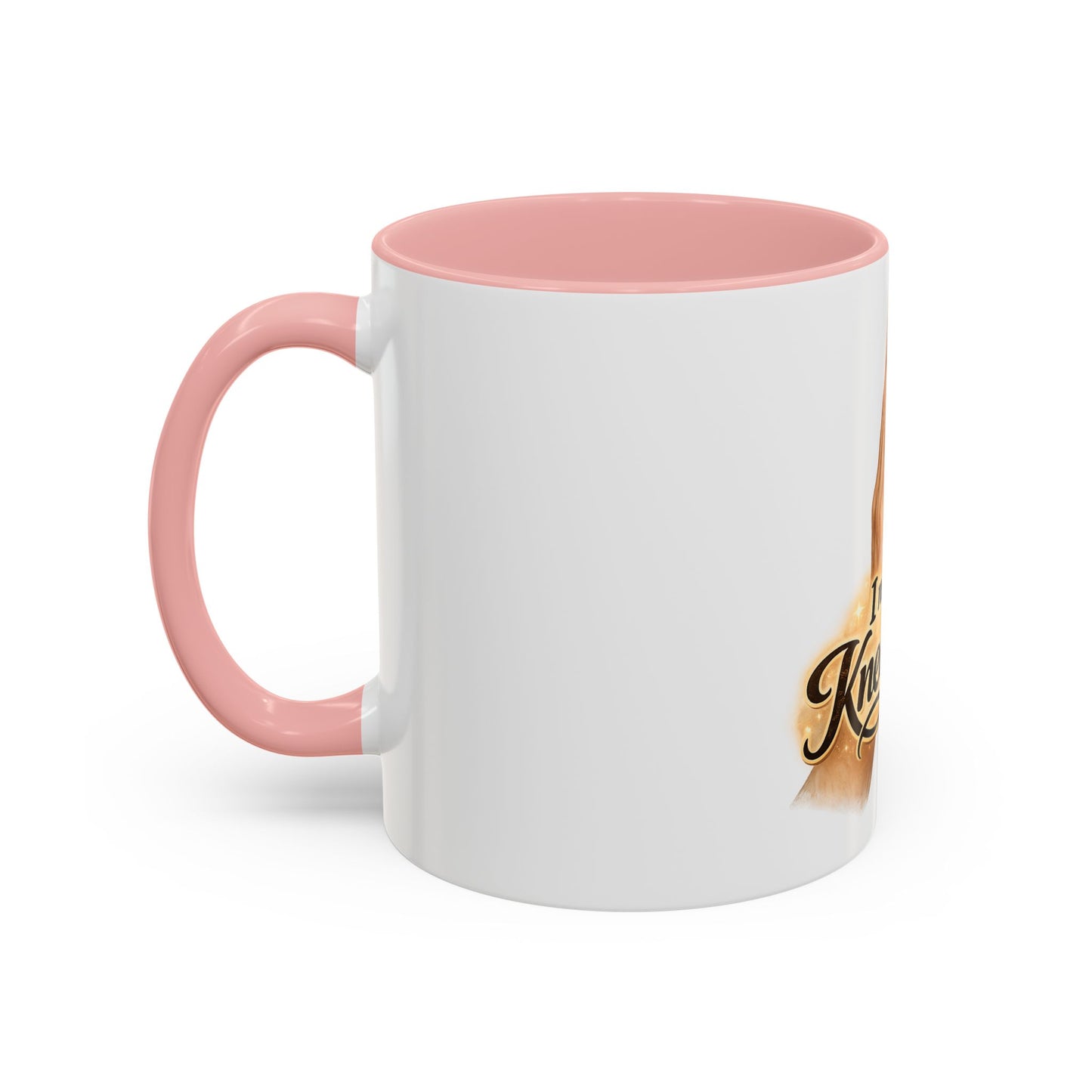 I Need My Knee Time Prayer Coffee Mug — Religious Prayer Hands Accent Mug
