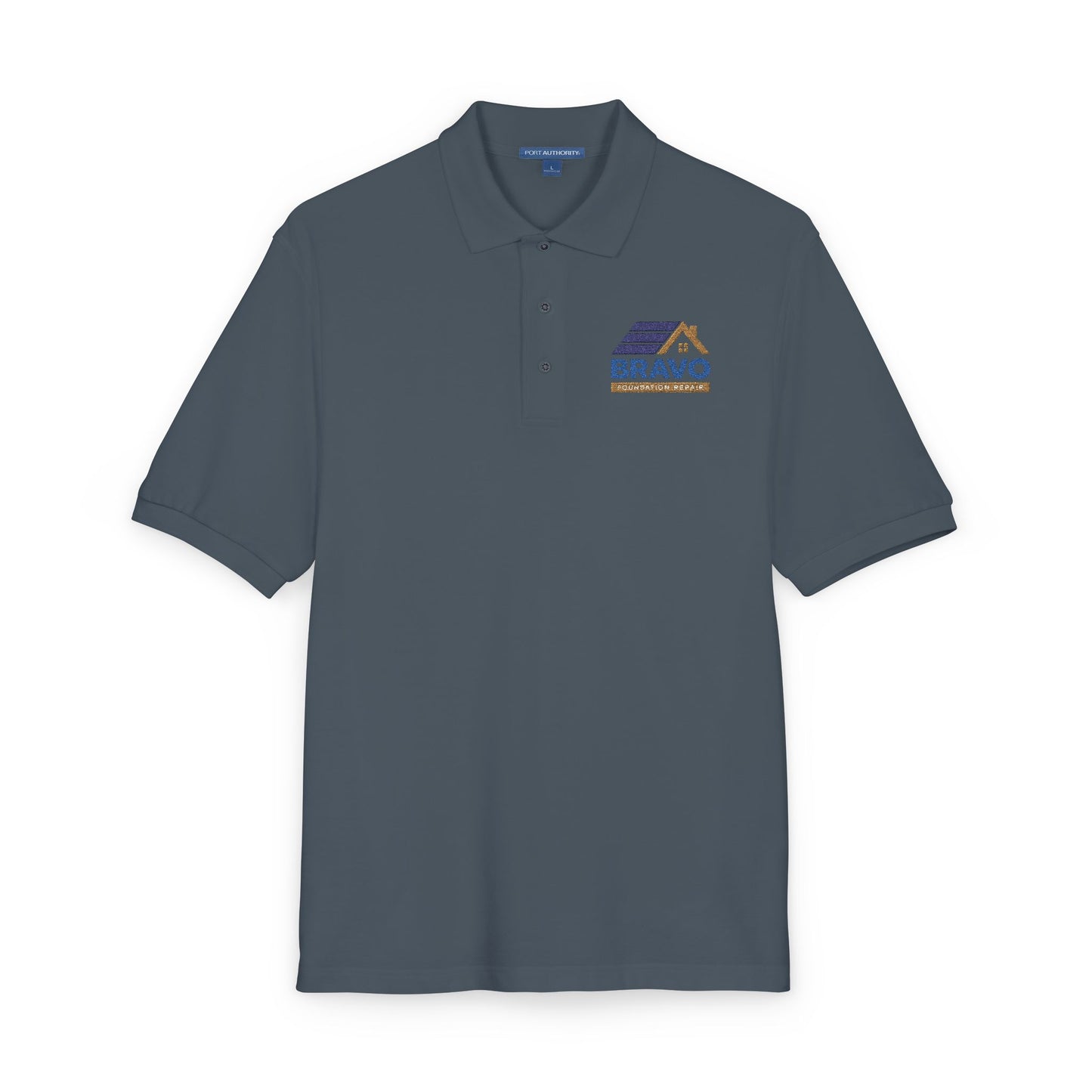 Bravo Construction Embroidered Polo Shirt