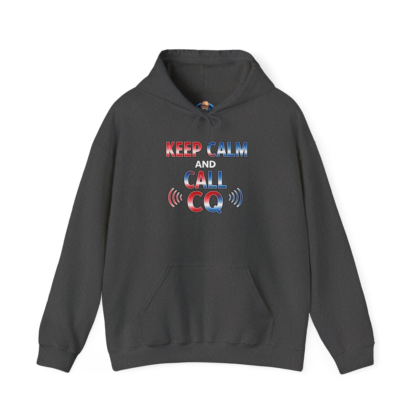 Keep Calm and Call CQ Hoodie — Amateur Radio Ham Radio Pullover