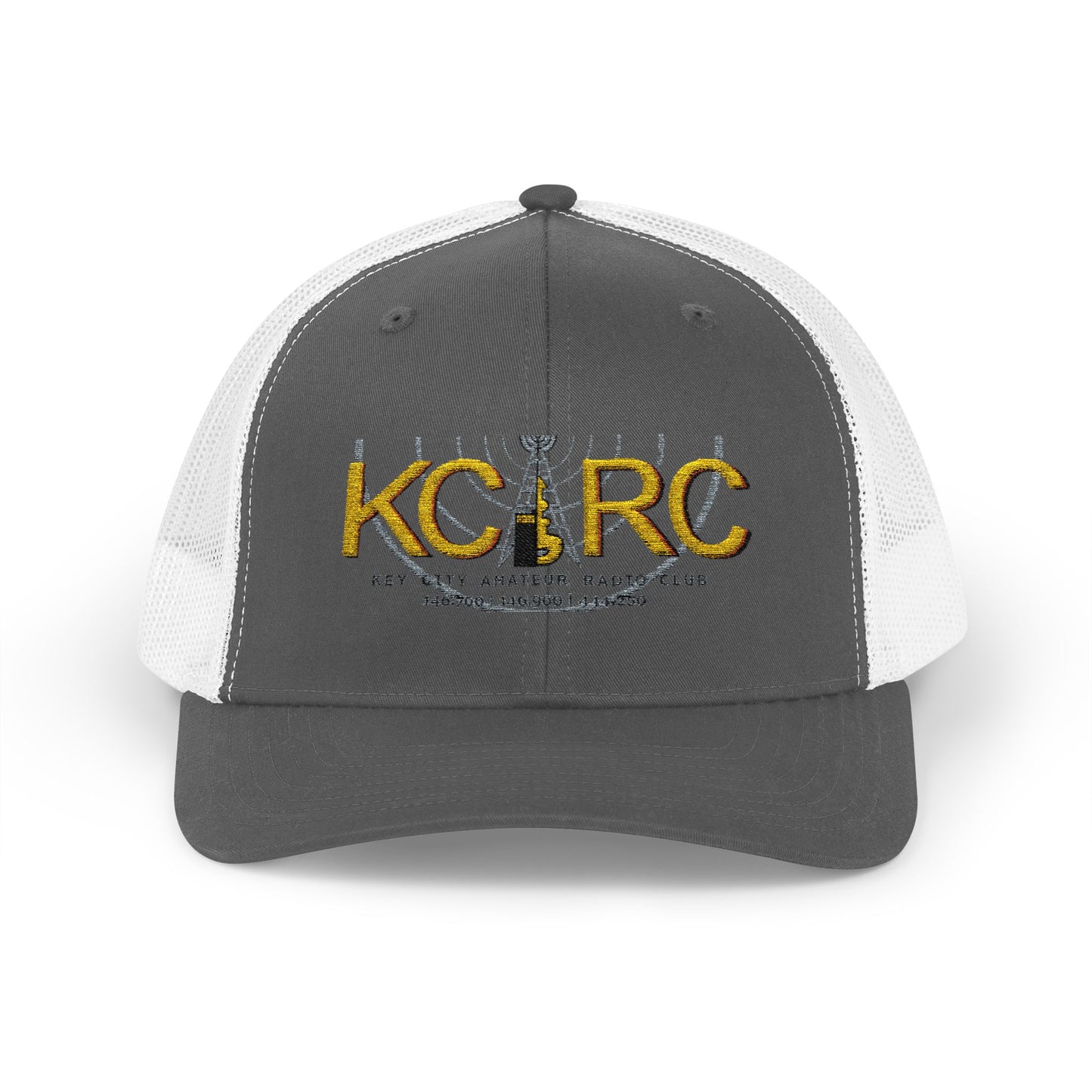 KCARC Embroidered Trucker Hat — Key City Amateur Radio Club Snapback