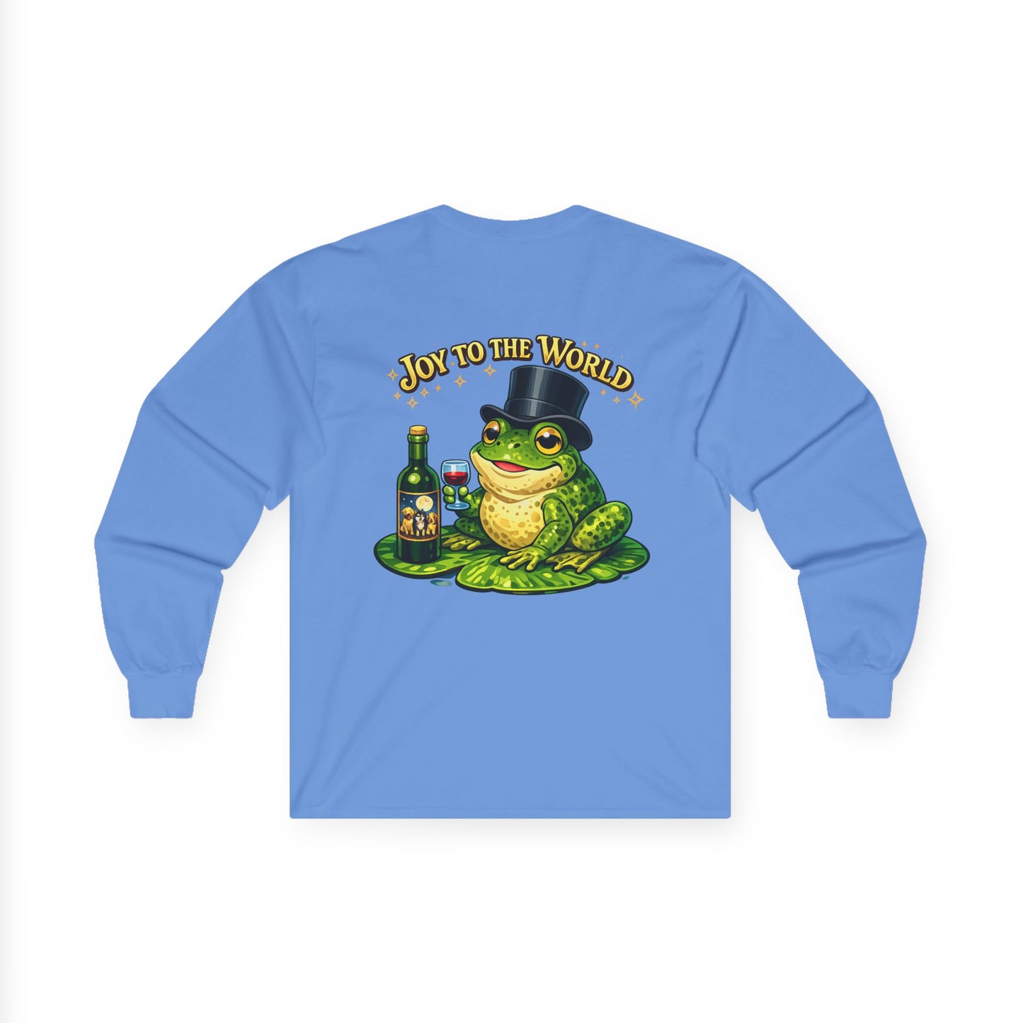 Joy to the World Frog Long Sleeve Tee