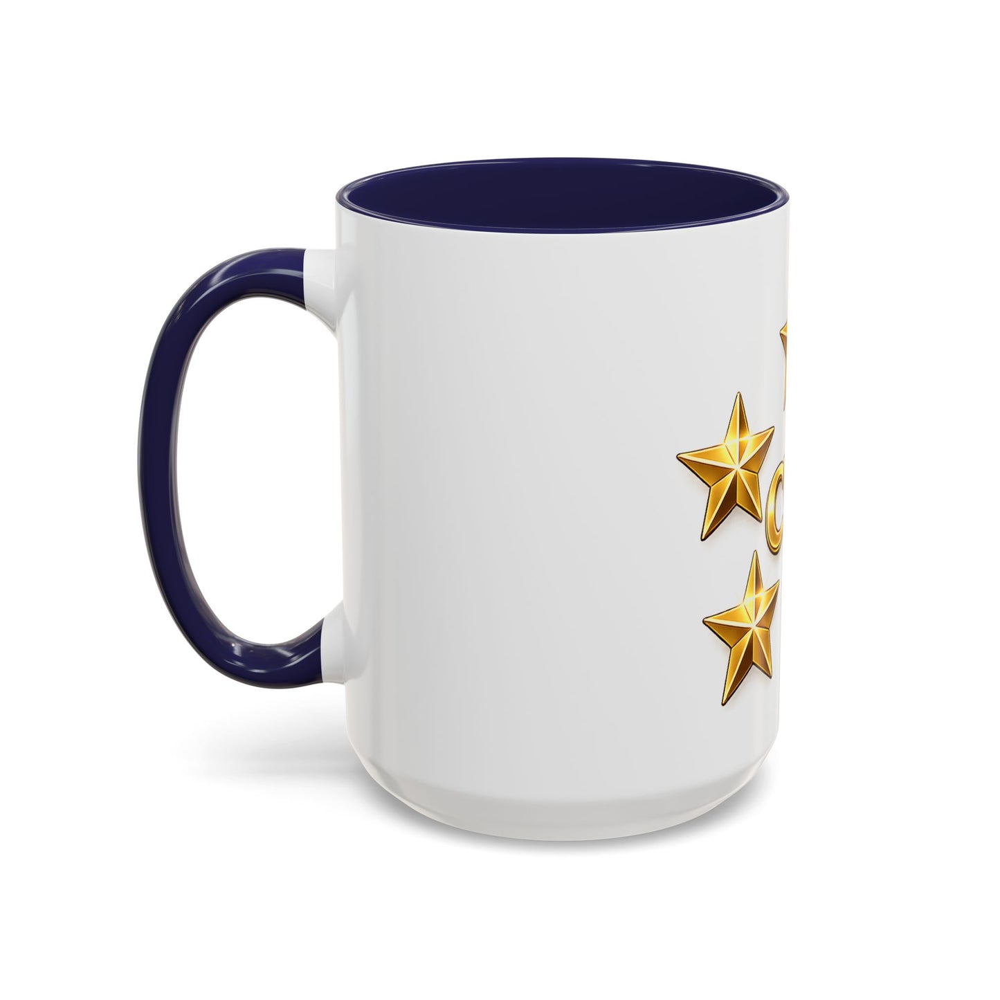 CVE Gold Star Coffee Mug — 11/15oz Accent Ceramic Mug