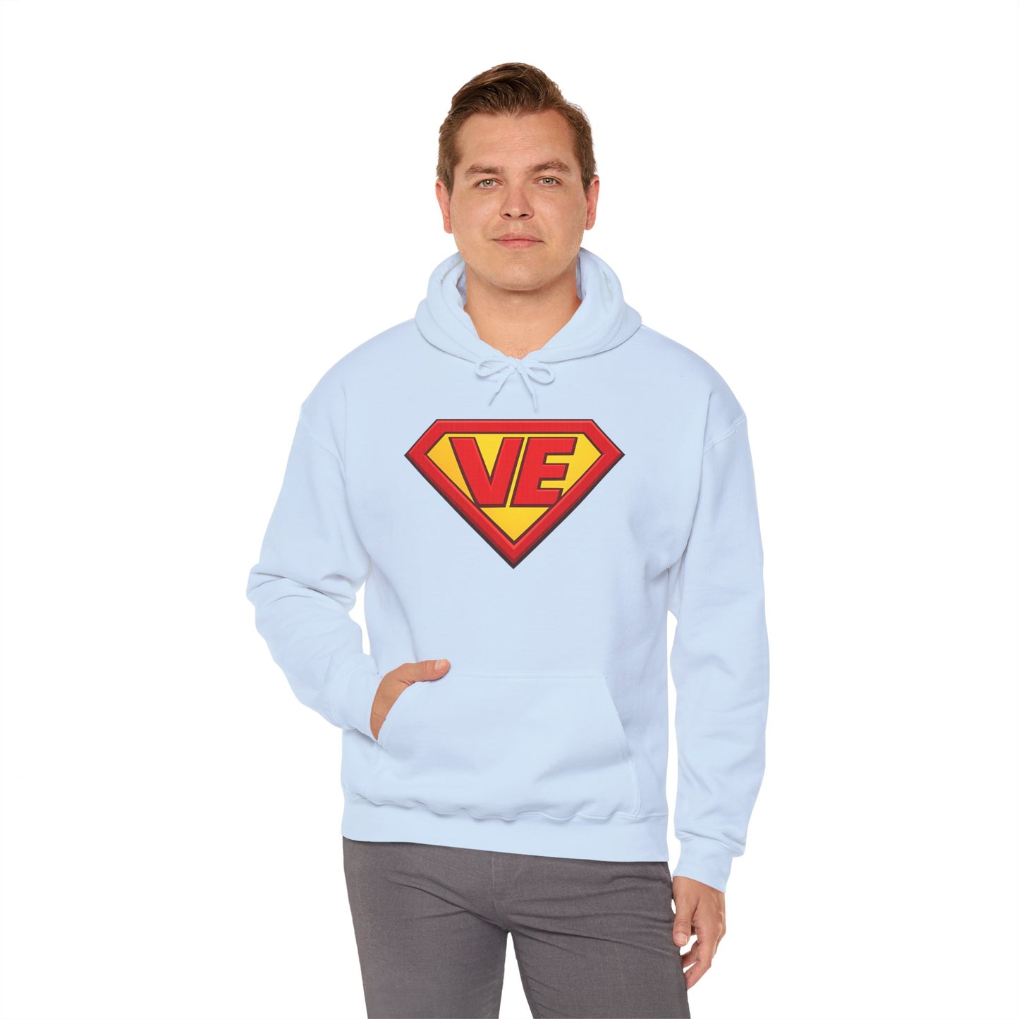 Volunteer Examiner Superhero Logo Hoodie