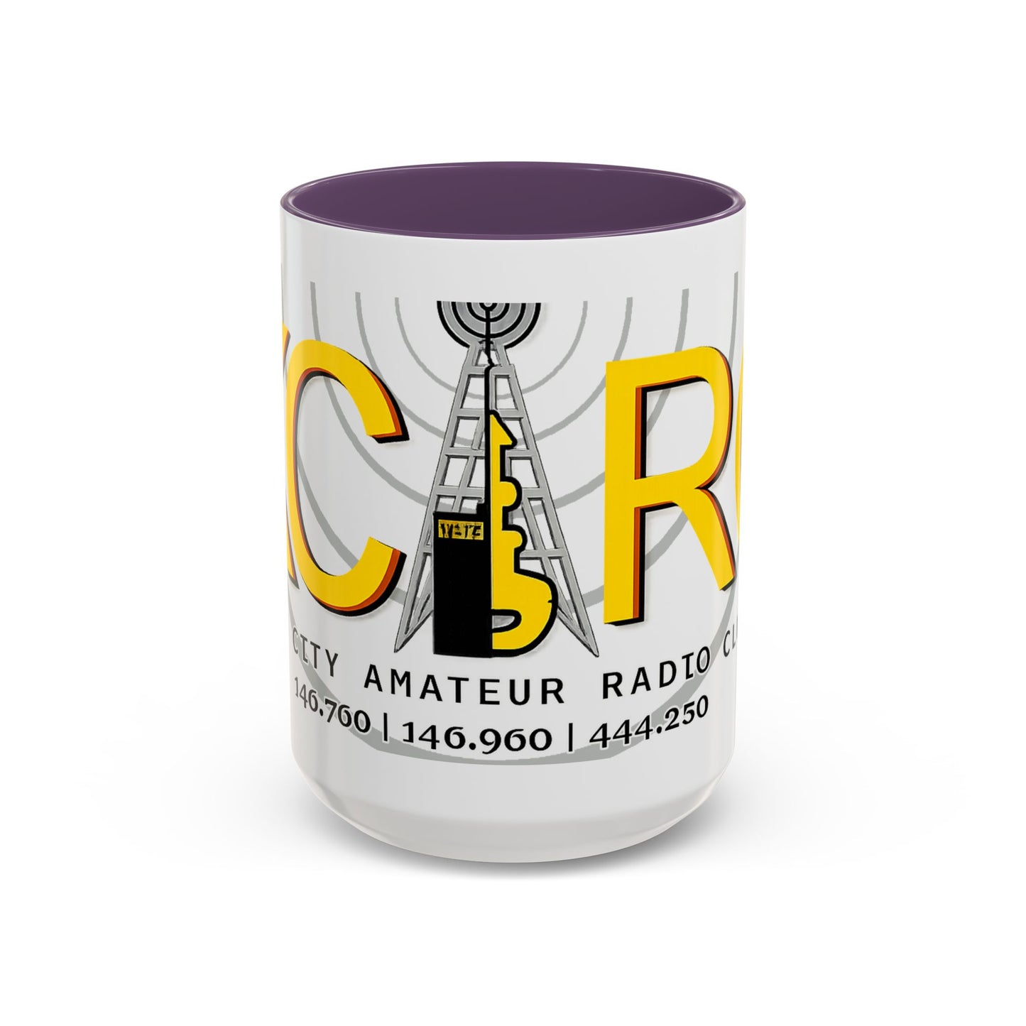 Key City Amateur Radio Club Accent Coffee Mug – Ham Radio Tower Logo (11oz & 15oz)