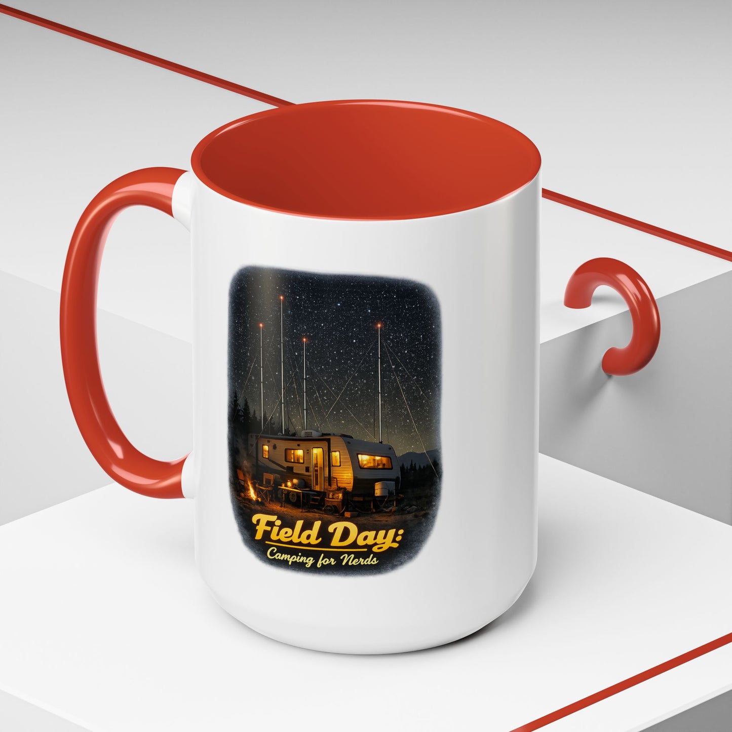 'Field Day: Camping for Nerds'  Mug (11/15oz)