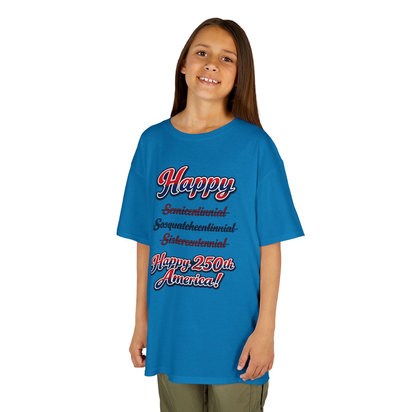 Kids Tee — Bold 250th Celebration Tee-Shirt