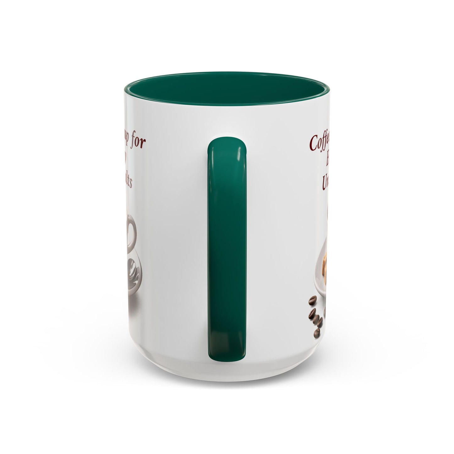 Coffee Mug — “Coffee: Bean Soup for Emotionally Unstable Adults” Ceramic 11oz/15oz