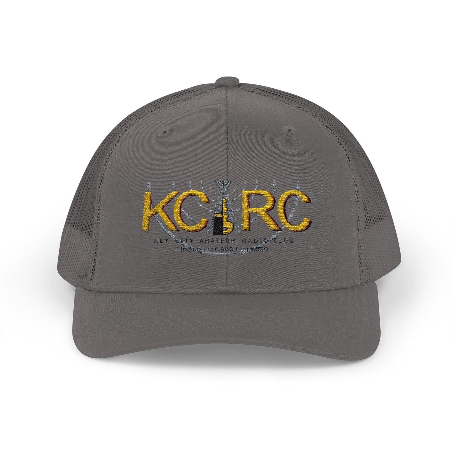KCARC Embroidered Trucker Hat — Key City Amateur Radio Club Snapback