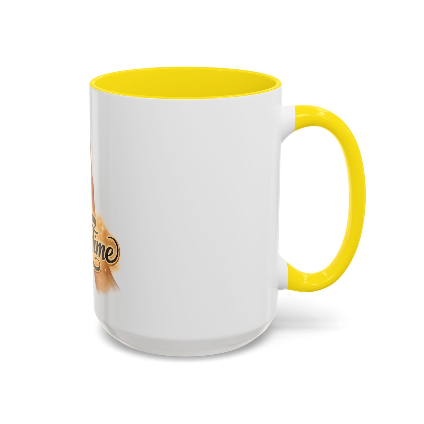 I Need My Knee Time Prayer Coffee Mug — Religious Prayer Hands Accent Mug