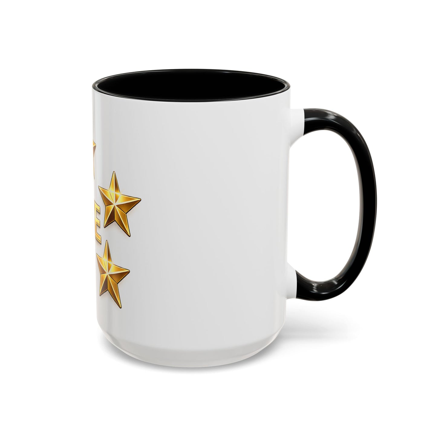 CVE Gold Star Coffee Mug — 11/15oz Accent Ceramic Mug