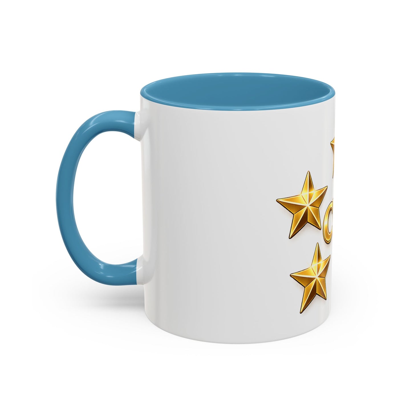 CVE Gold Star Coffee Mug — 11/15oz Accent Ceramic Mug