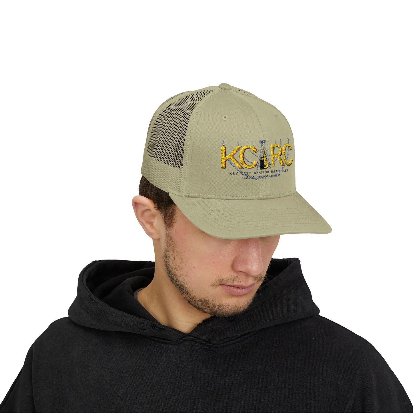 KCARC Embroidered Trucker Hat — Key City Amateur Radio Club Snapback