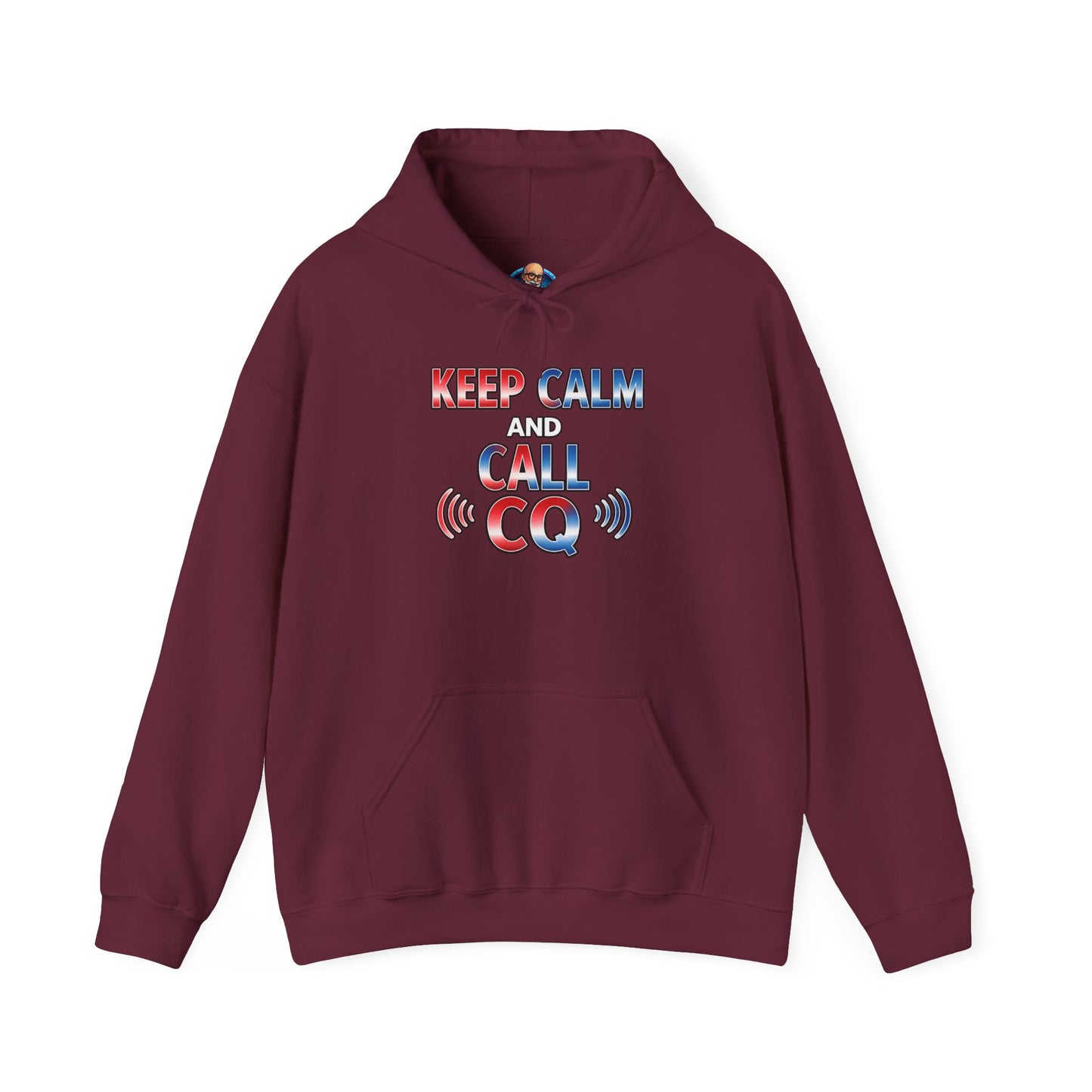 Keep Calm and Call CQ Hoodie — Amateur Radio Ham Radio Pullover