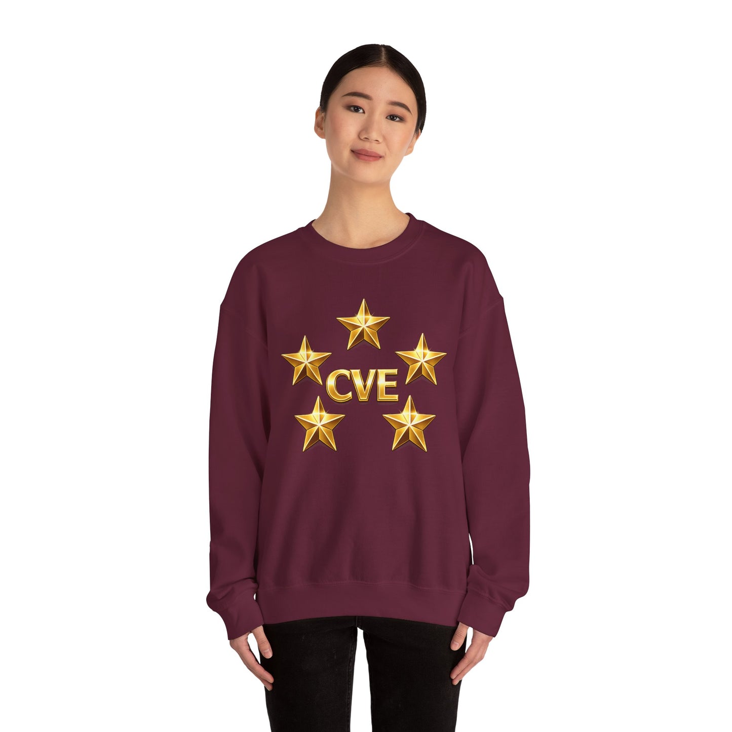 Coordinating Volunteer Examiner Crewneck Sweatshirt — 5-Star Graphic Pullover