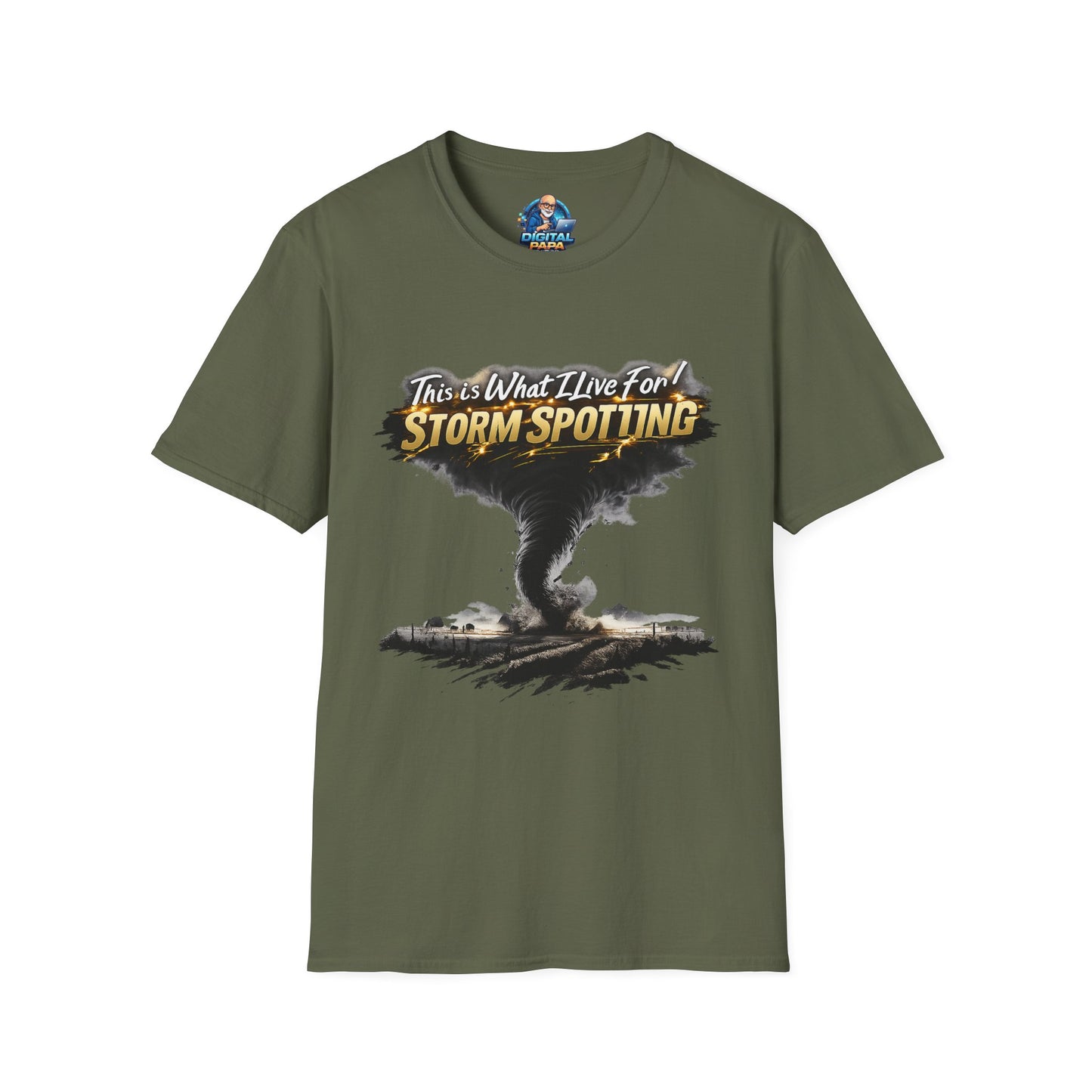 "This Is What I Live For" - Storm Spotting T-Shirt