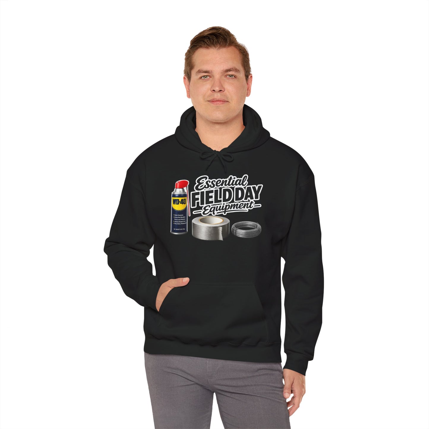 Essential Field Day Equipment Hoodie — Funny Field Day Sweatshirt