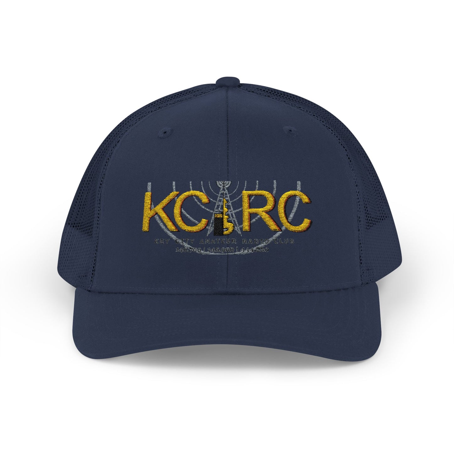 KCARC Embroidered Trucker Hat — Key City Amateur Radio Club Snapback