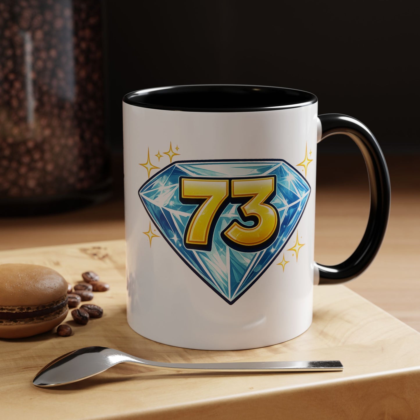 73 Diamond Coffee Mug — Sheldon's Prime or Best Wishes