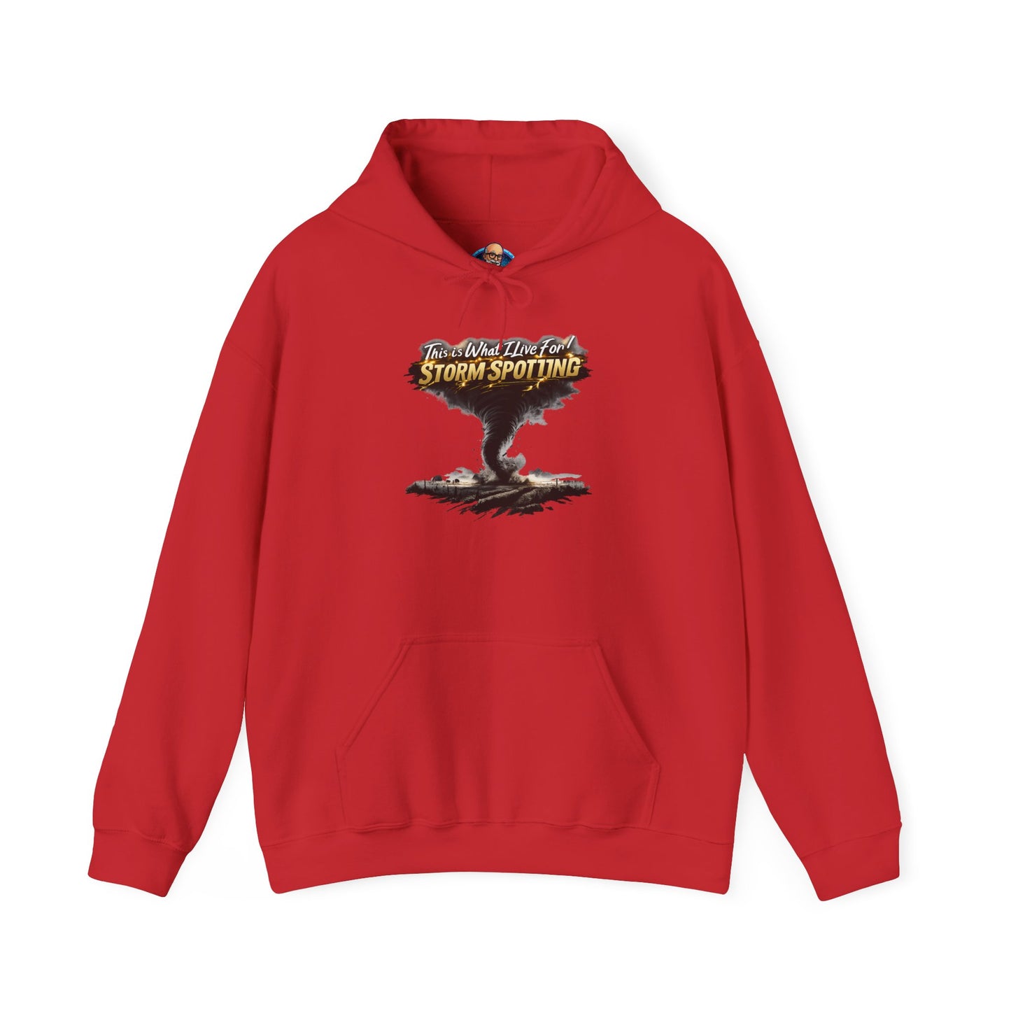 This is What I Live For Storm Spotting Hoodie - Tornado Graphic