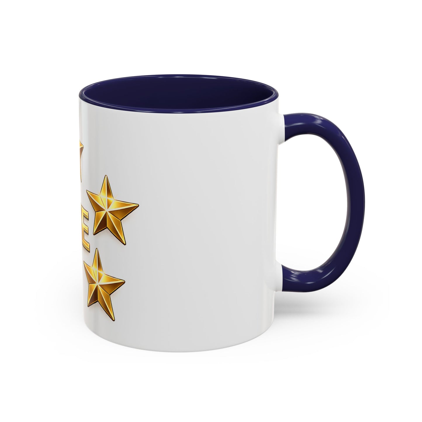 CVE Gold Star Coffee Mug — 11/15oz Accent Ceramic Mug