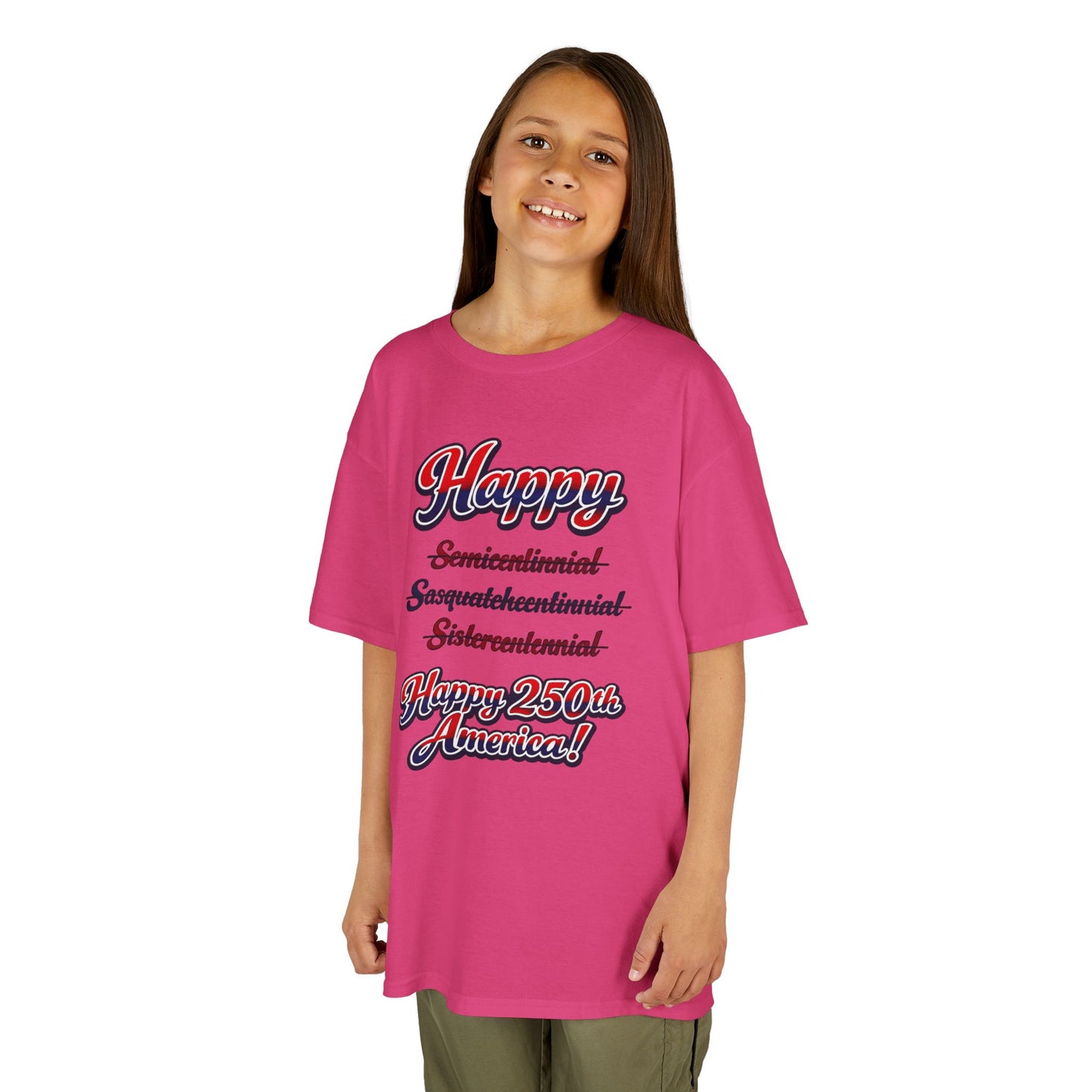 Kids Tee — Bold 250th Celebration Tee-Shirt