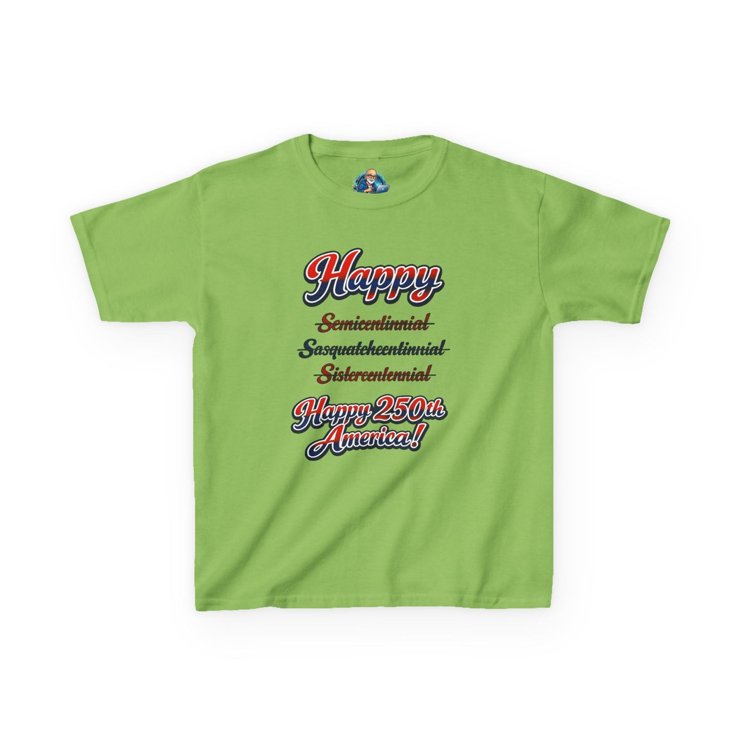 Kids Tee — Bold 250th Celebration Tee-Shirt