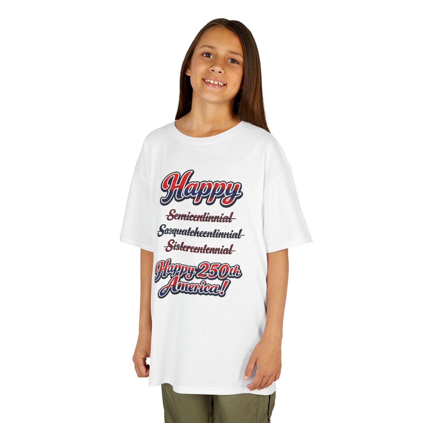 Kids Tee — Bold 250th Celebration Tee-Shirt