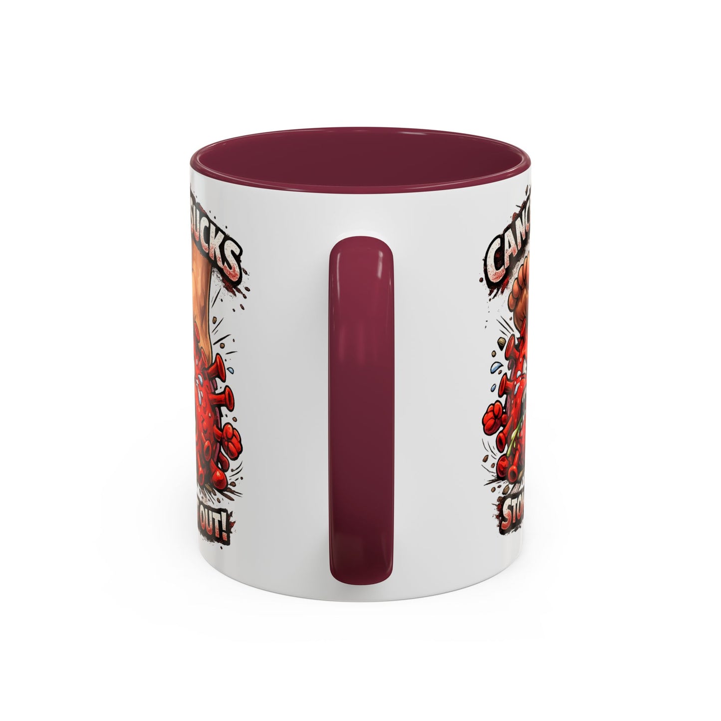 Cancer Sucks Mug — Stomp It Out 11/15oz