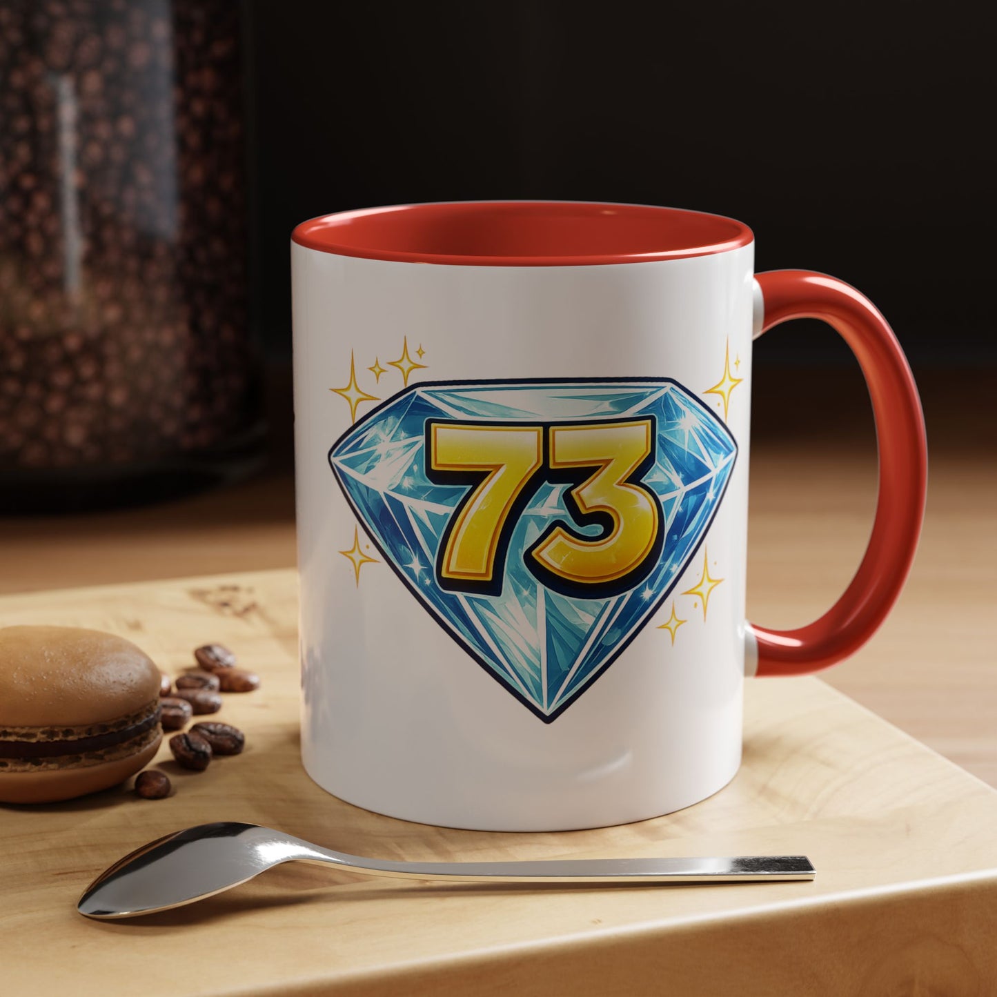 73 Diamond Coffee Mug — Sheldon's Prime or Best Wishes