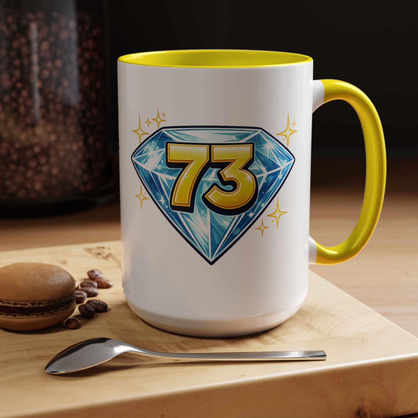 73 Diamond Coffee Mug — Sheldon's Prime or Best Wishes