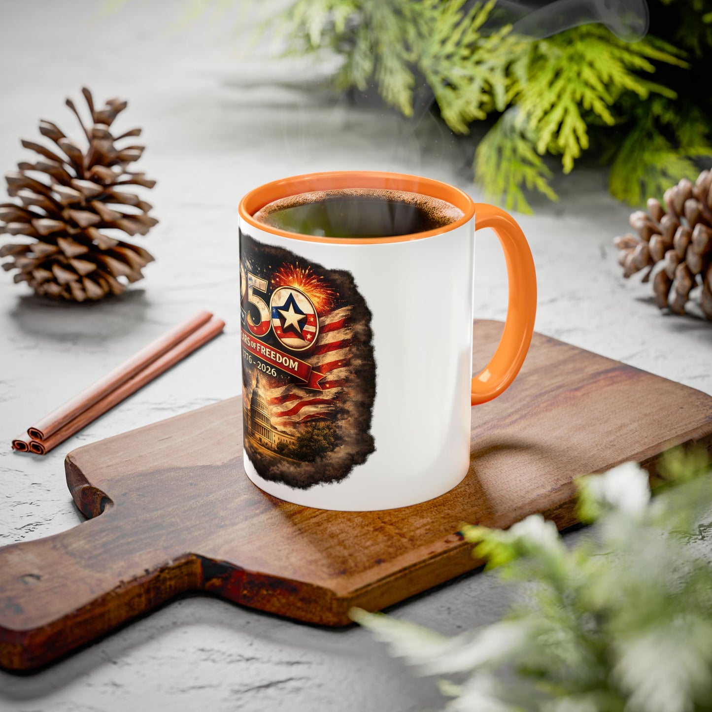 250 Years of Freedom 1776–2026 (11oz/15oz) Mug