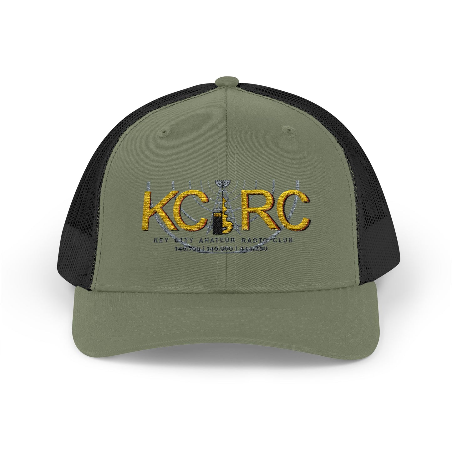 KCARC Embroidered Trucker Hat — Key City Amateur Radio Club Snapback