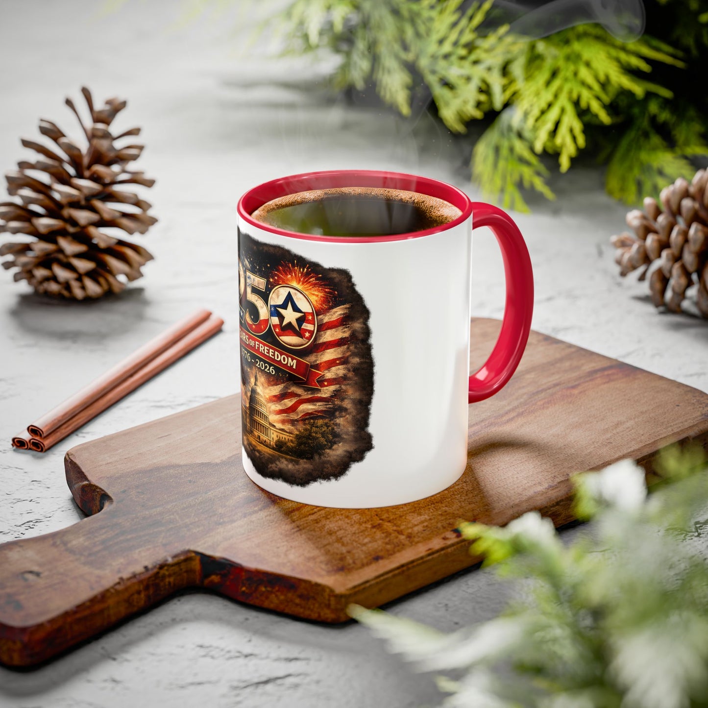 250 Years of Freedom 1776–2026 (11oz/15oz) Mug