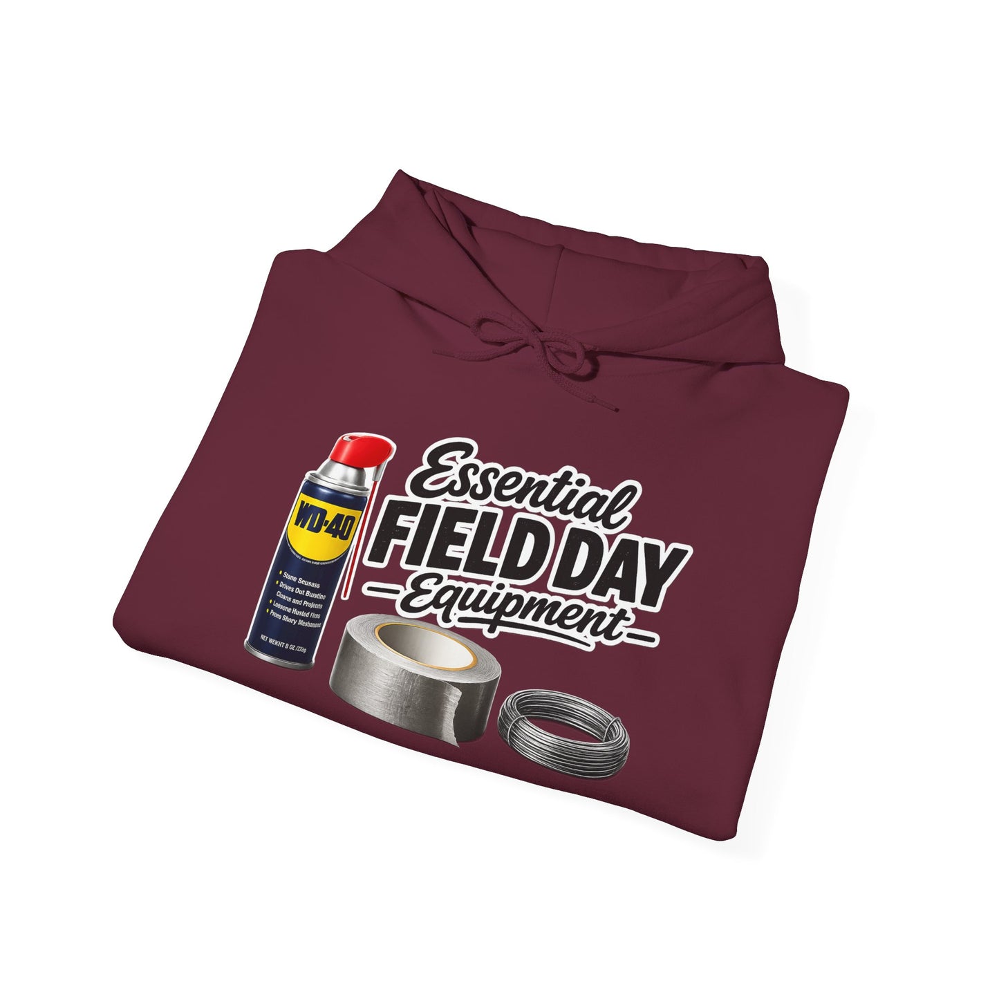 Essential Field Day Equipment Hoodie — Funny Field Day Sweatshirt