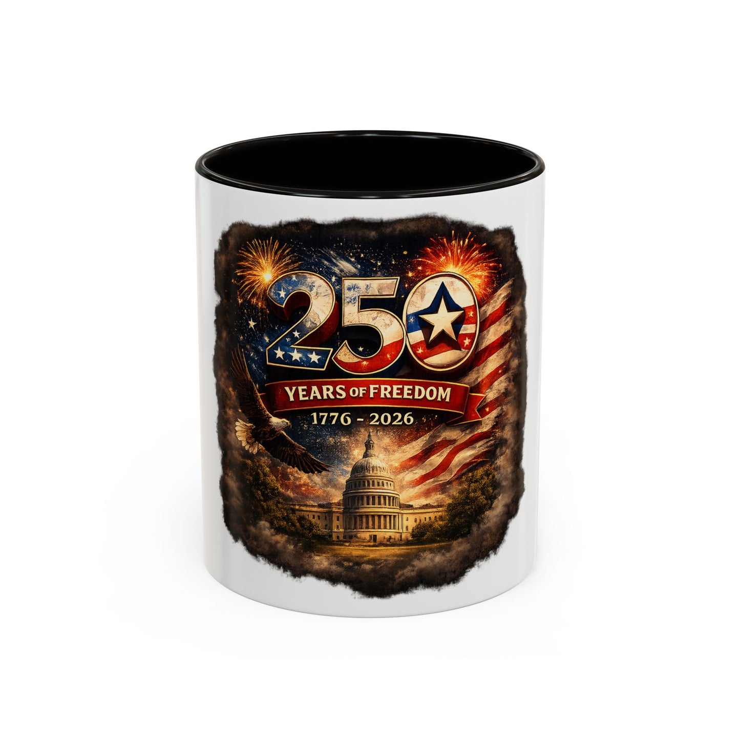 250 Years of Freedom 1776–2026 (11oz/15oz) Mug