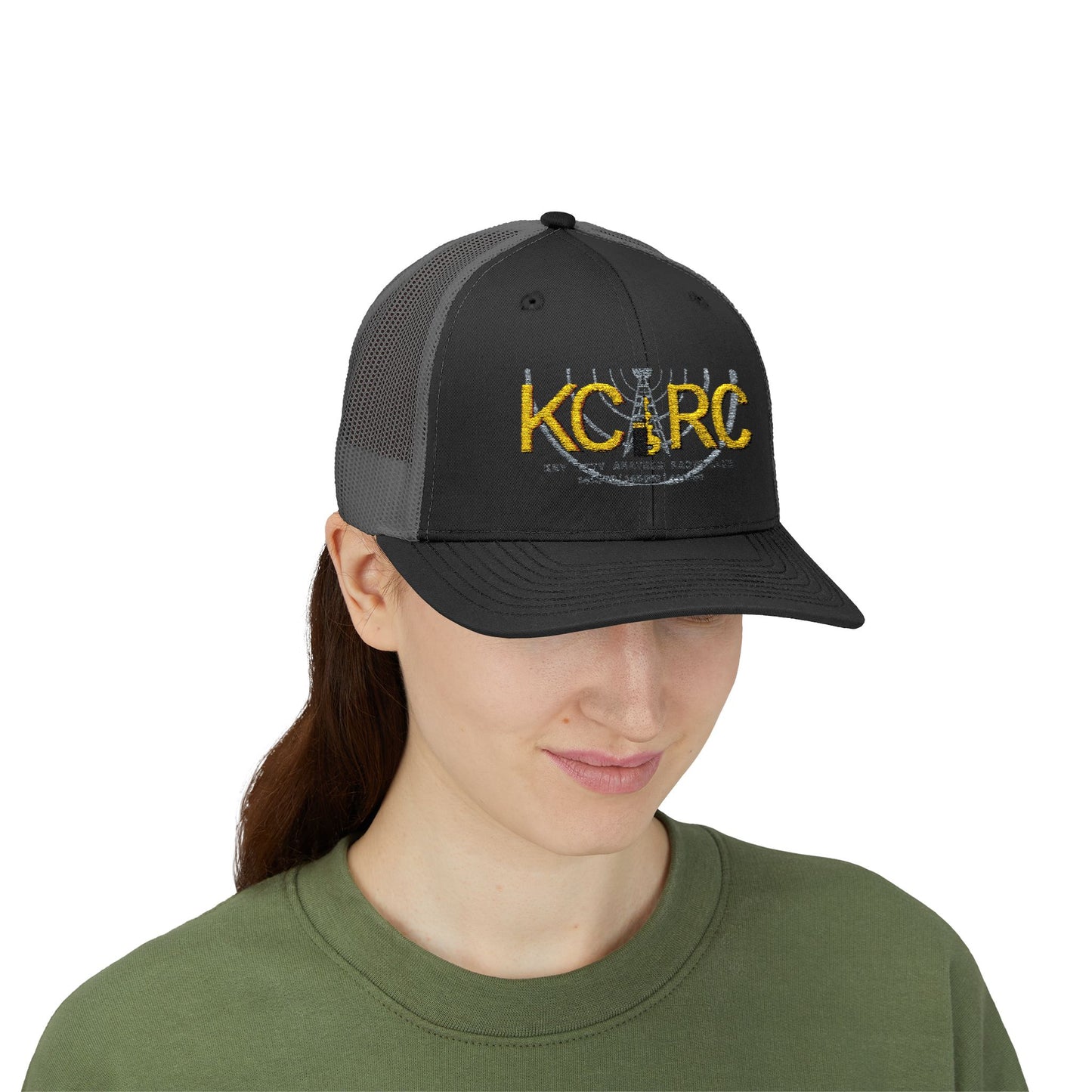 KCARC Embroidered Trucker Hat — Key City Amateur Radio Club Snapback