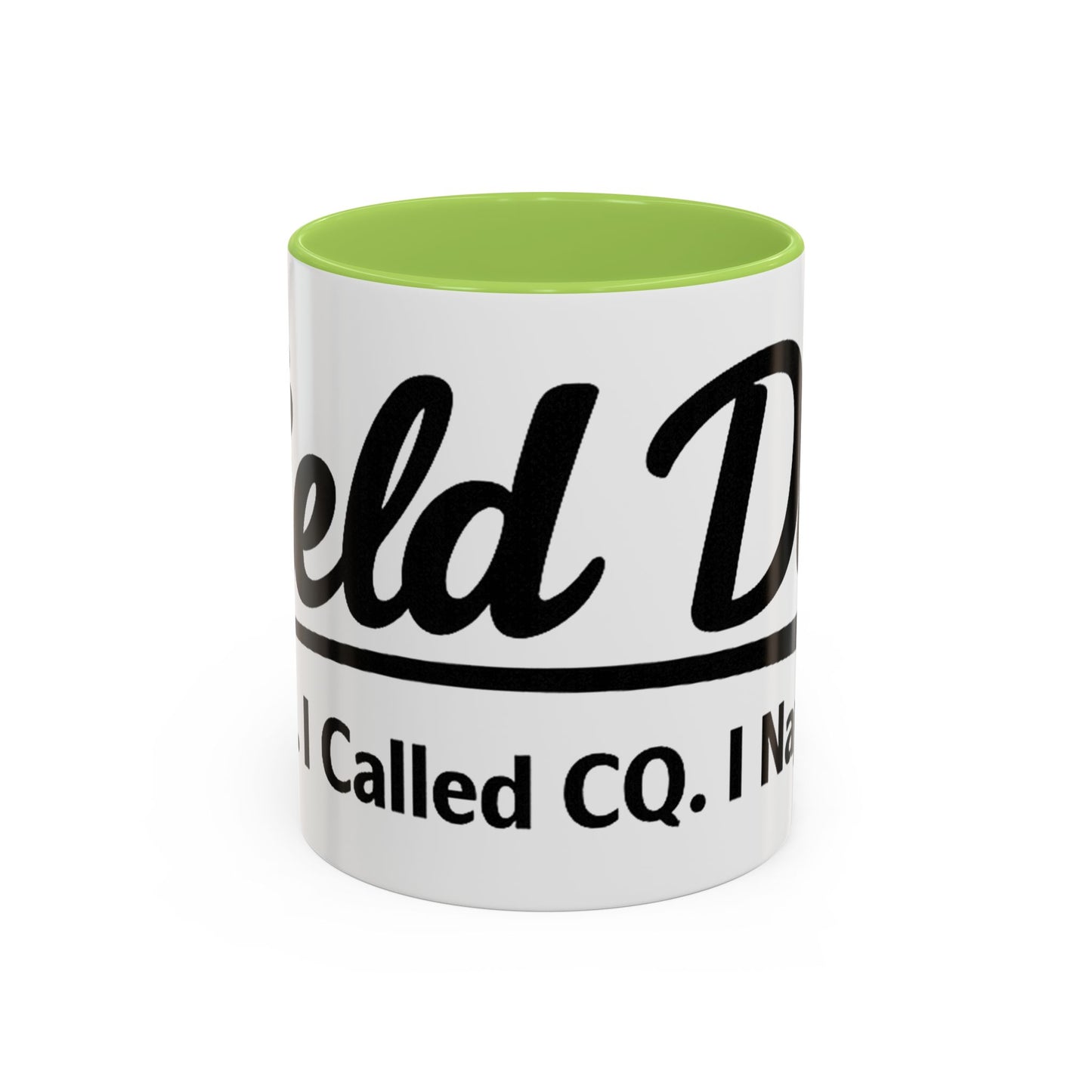 Mug —Field Day: I Came, ICalled CQ, I Napped (Funny Ham Radiol Humor Accent Coffee Mug)