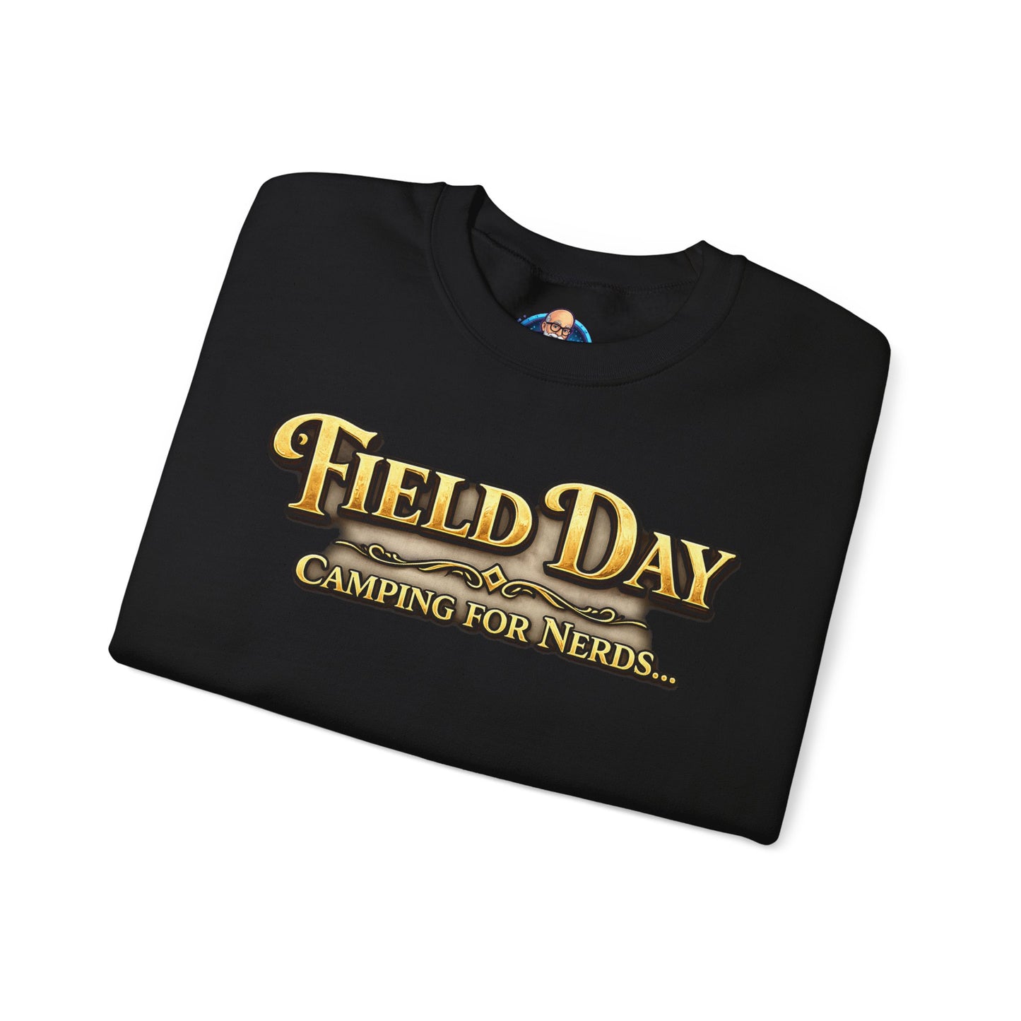"Field Day: Camping for Nerds" Vintage Logo