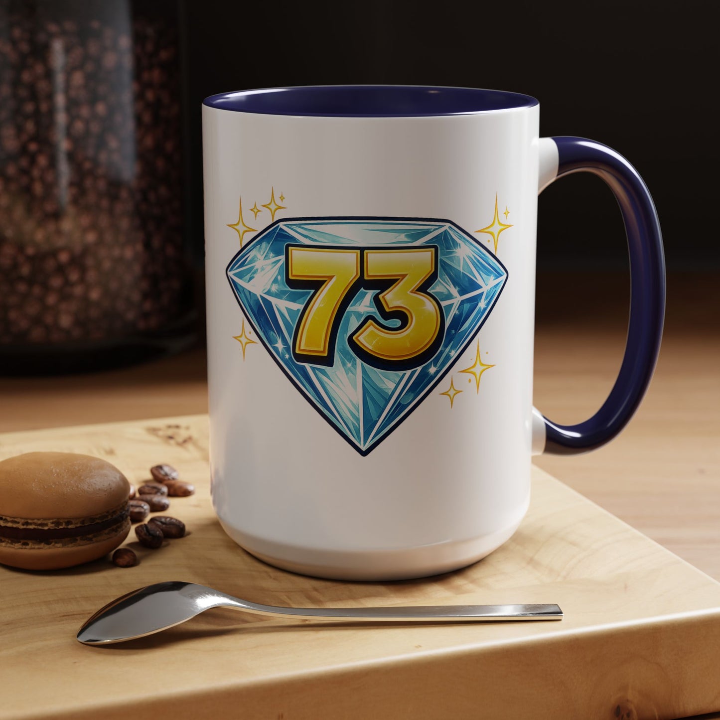 73 Diamond Coffee Mug — Sheldon's Prime or Best Wishes