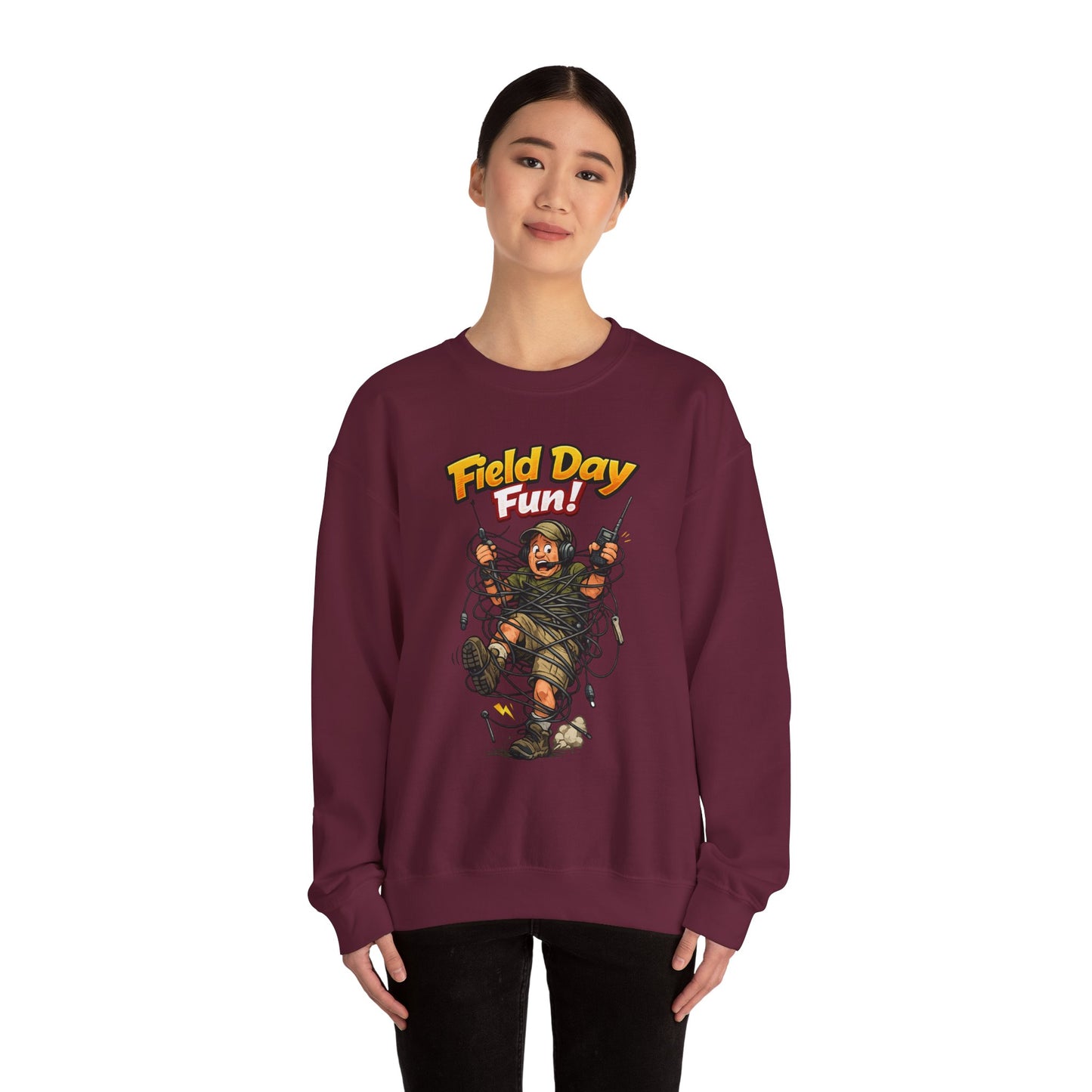 Field Day Fun! Graphic Sweatshirt – Retro Sports Tee