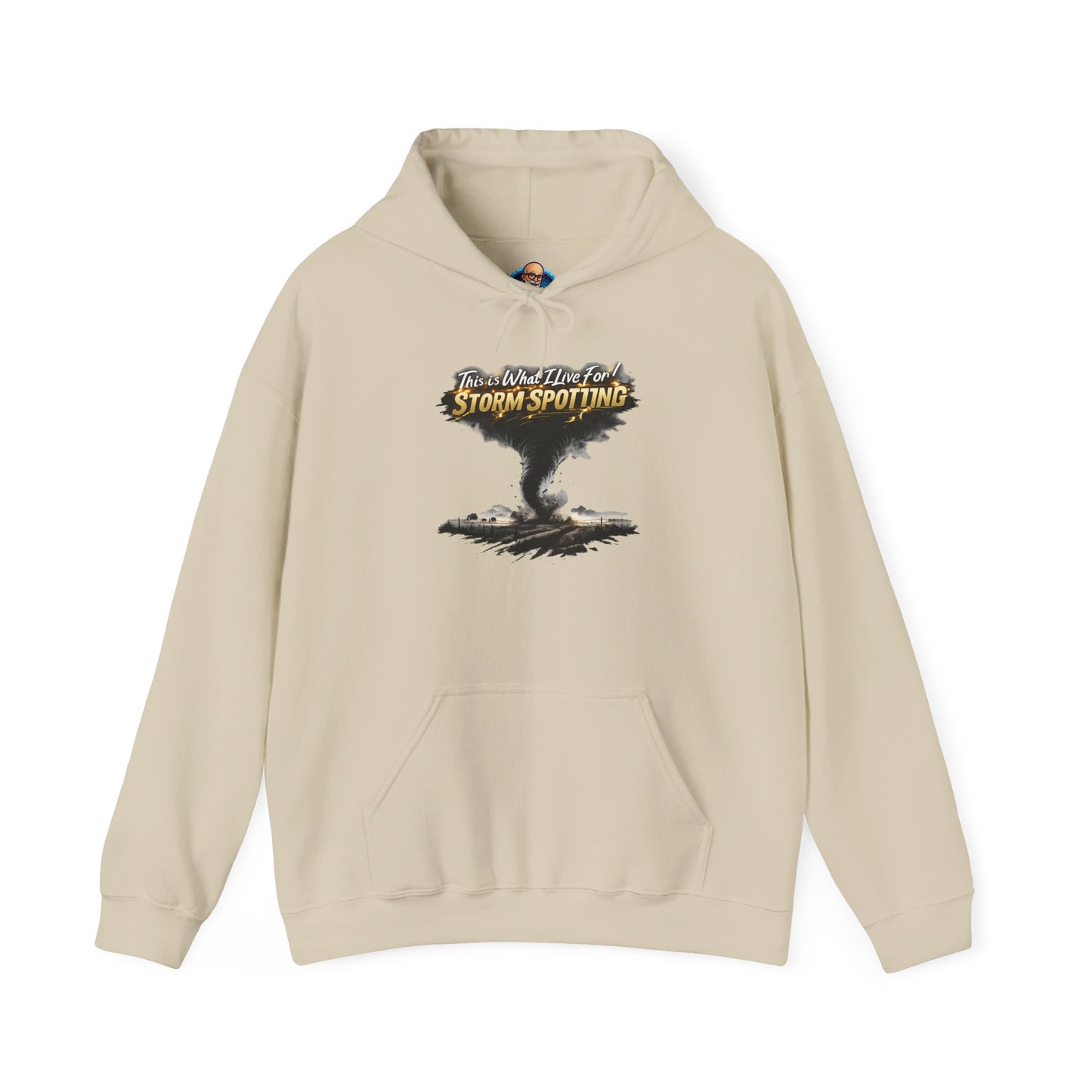 This is What I Live For Storm Spotting Hoodie - Tornado Graphic