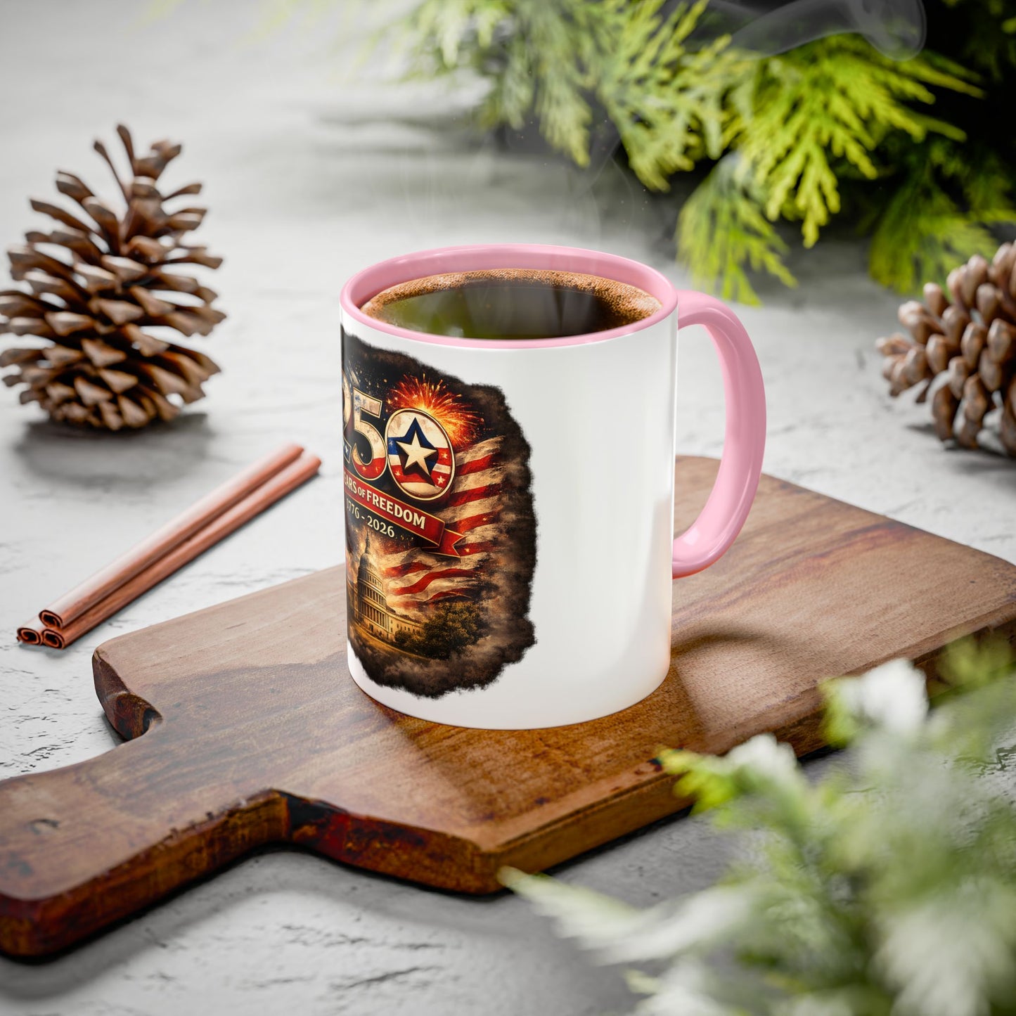 250 Years of Freedom 1776–2026 (11oz/15oz) Mug