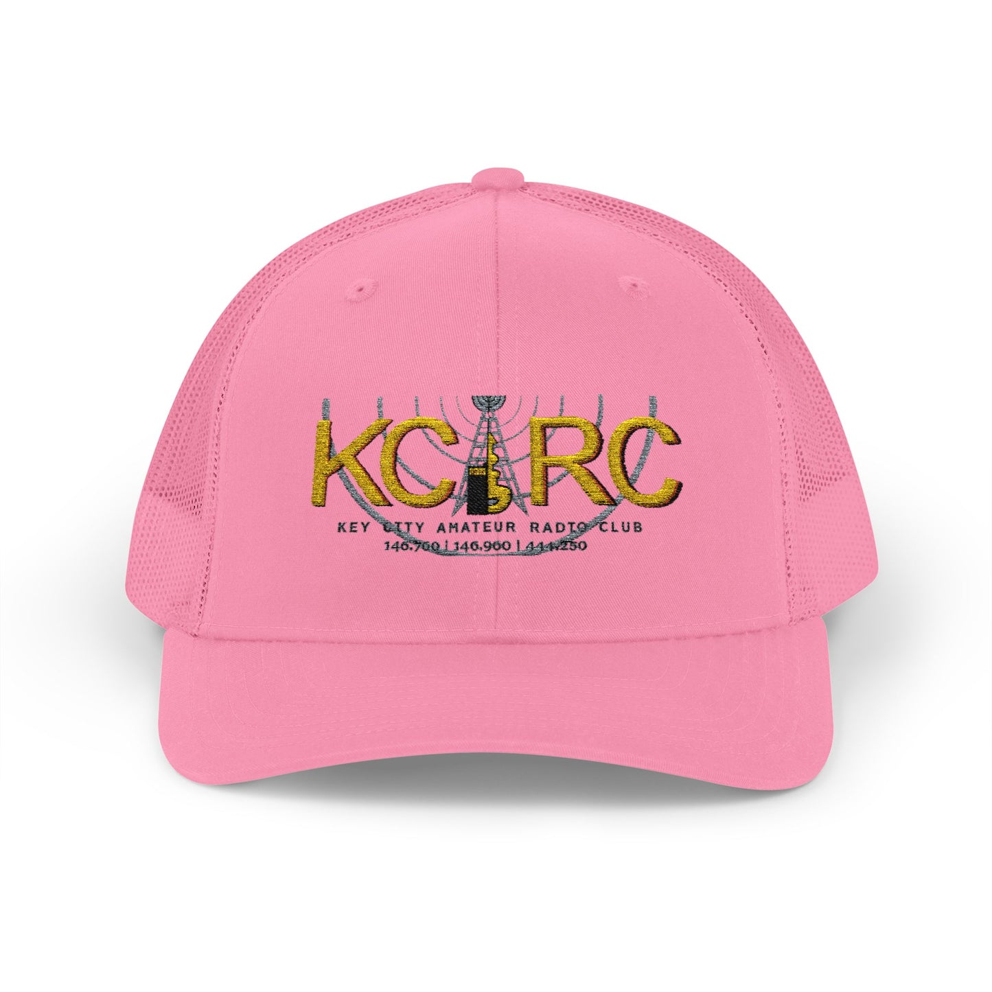 KCARC Embroidered Trucker Hat — Key City Amateur Radio Club Snapback