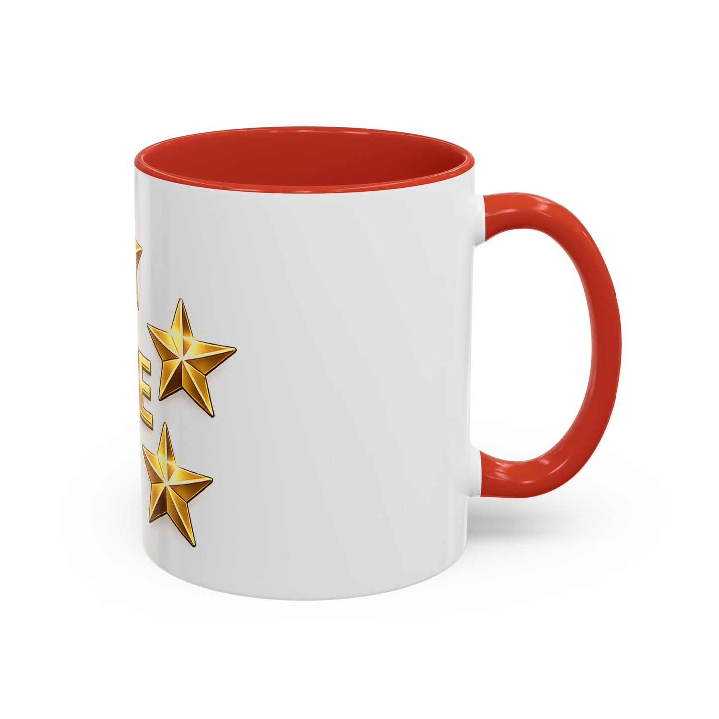 CVE Gold Star Coffee Mug — 11/15oz Accent Ceramic Mug