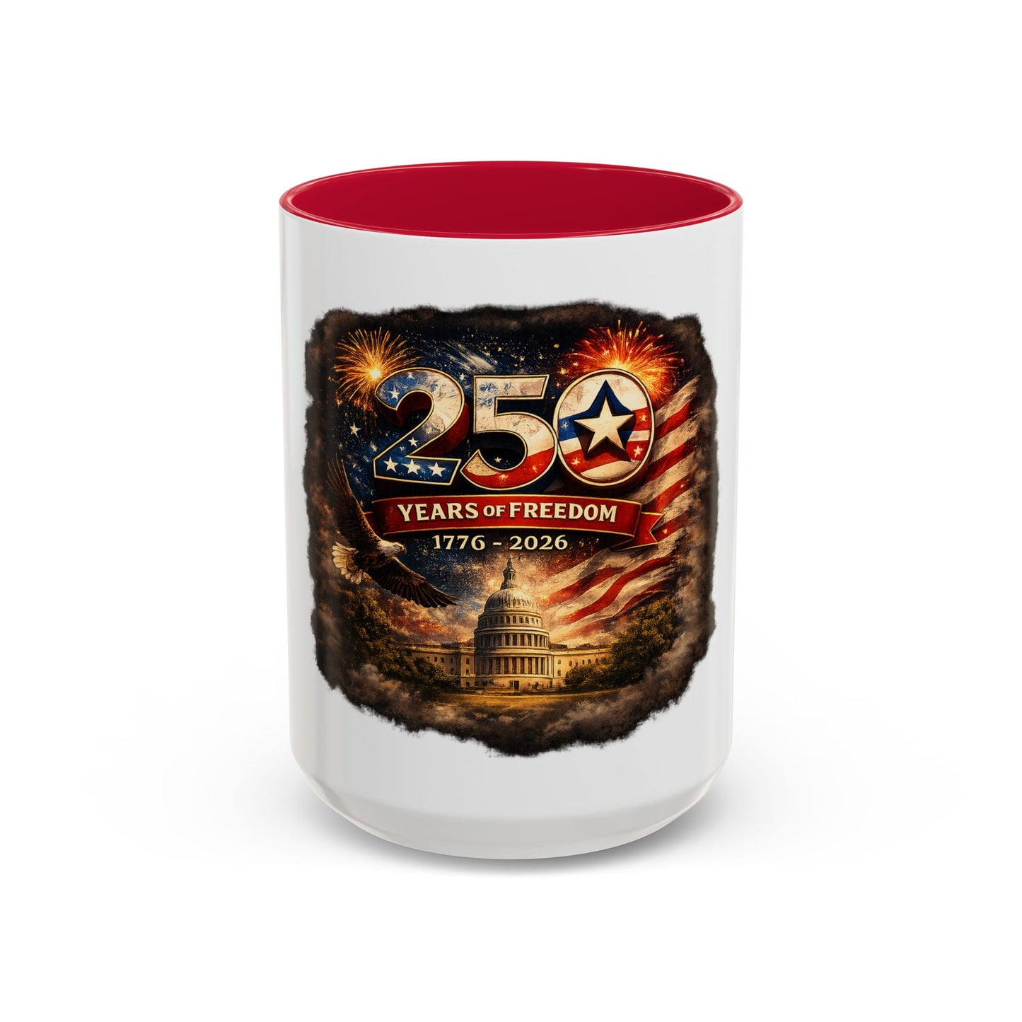 250 Years of Freedom 1776–2026 (11oz/15oz) Mug