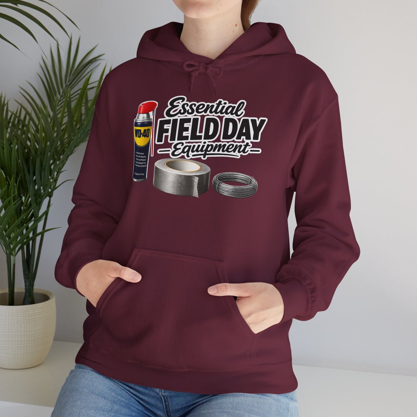 Essential Field Day Equipment Hoodie — Funny Field Day Sweatshirt
