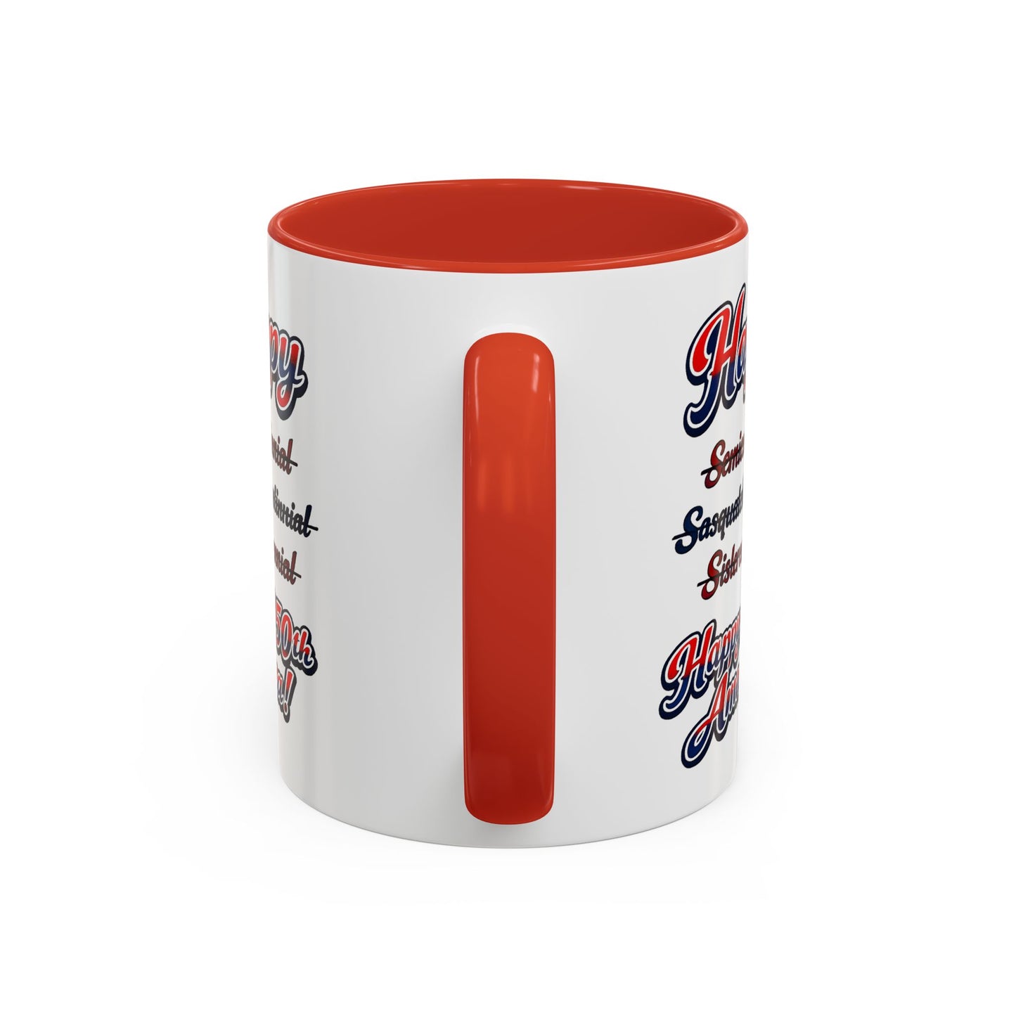 250th America Coffee Mug – "Happy 250th America!" Patriotic Accent Mug