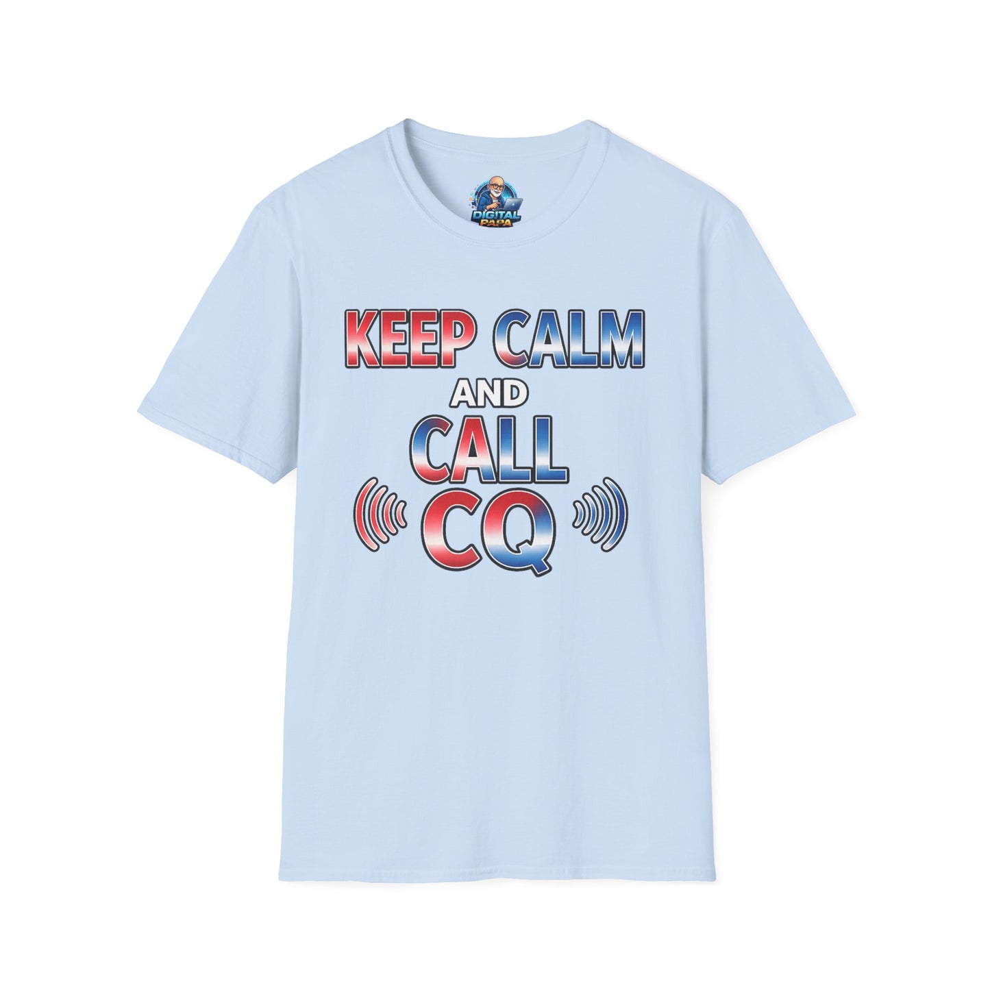 Keep Calm and Call CQ T-Shirt – Amateur Radio / Ham Operator Tee