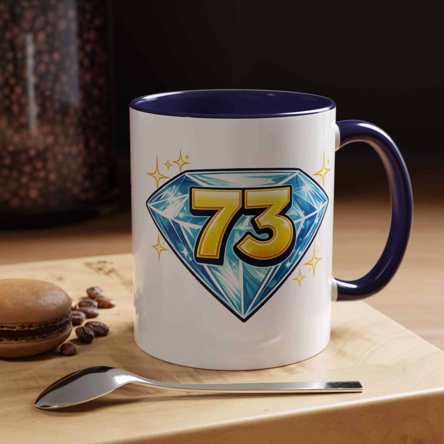 73 Diamond Coffee Mug — Sheldon's Prime or Best Wishes